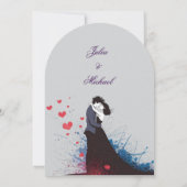 ラドルチェ・ヴィタフランスのインスピレーシクラシックョン1940s 招待状 (裏面)