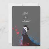 ラドルチェ・ヴィタフランスのインスピレーシクラシックョン1940s 招待状 (裏面)