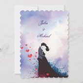 ラドルチェ・ヴィタフランスのインスピレーシクラシックョン1940s 招待状 (裏面)