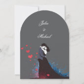 ラドルチェ・ヴィタフランスのインスピレーシクラシックョン1940s 招待状 (裏面)