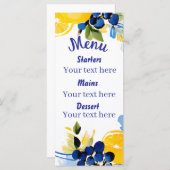 ラドルチェ・ヴィタ結婚さんのメニュー メニュー (正面/裏面)