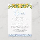 ラドルチェ・ヴィタ結婚詳細- 地中海の エンクロージャーカード (正面)