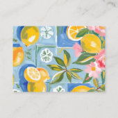 ラドルチェ・ヴィータ・レモンブライダルシャワーカミングアレシピ エンクロージャーカード (裏面)