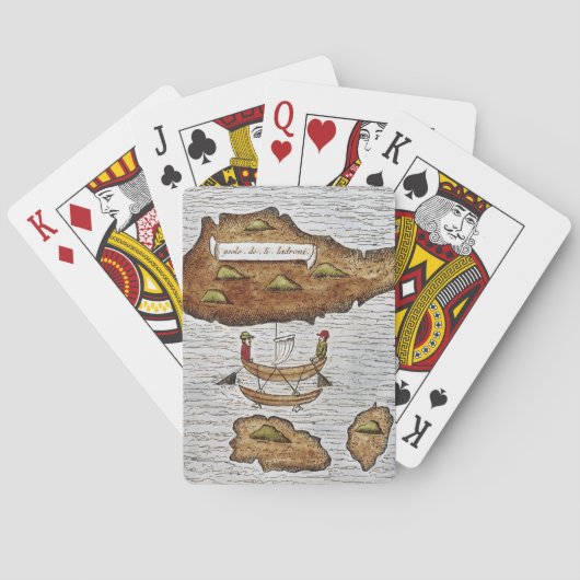 ラドロン諸島 トランプ (裏面)