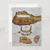 ラドロン諸島 ポストカード (正面/裏面)