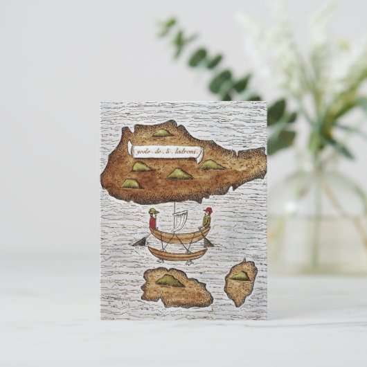 ラドロン諸島 ポストカード (スタンド正面)