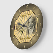 ラドヴィッヒ·バン·ベートーベン〜ドイツの作曲家〜〜をピアニストにする ラージ壁時計 (傾斜)