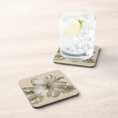 ラナイハイビスカスハワイアンコルクバックコースター コースター (右側)