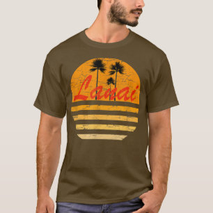ラナイハワイヴィンテージレトロ70sスローバックサーフティー tシャツ