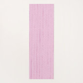 ラナイ動揺してハワイアンハイビスカスピンク ヨガマット (裏面)