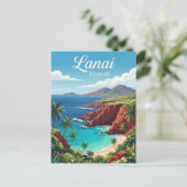 ラナイ島(ハワイ州) ポストカード (スタンド正面)
