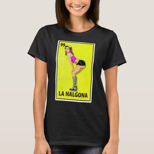 ラナゴナメキシカンパロディ宝くじあり Tシャツ (正面)
