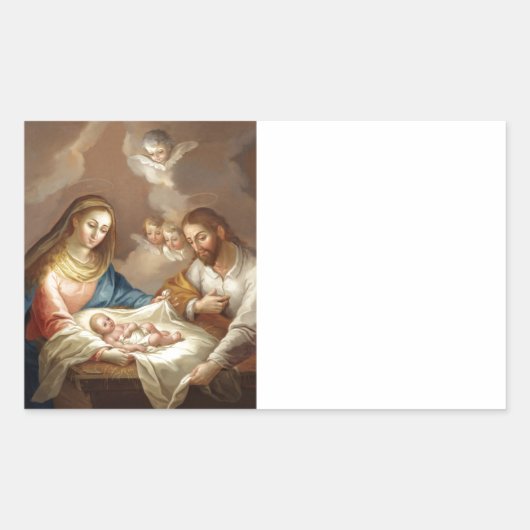 ラナティビダッド 長方形シール (正面)