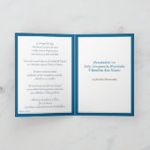 ラナビダッド出生宗教スペインのクリスマス シーズンカード (内部)