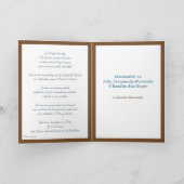 ラナビダッド出生宗教スペインのクリスマスv2 シーズンカード (内部)