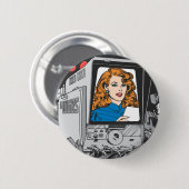 ラナランオンカメラ 缶バッジ (正面&裏面)