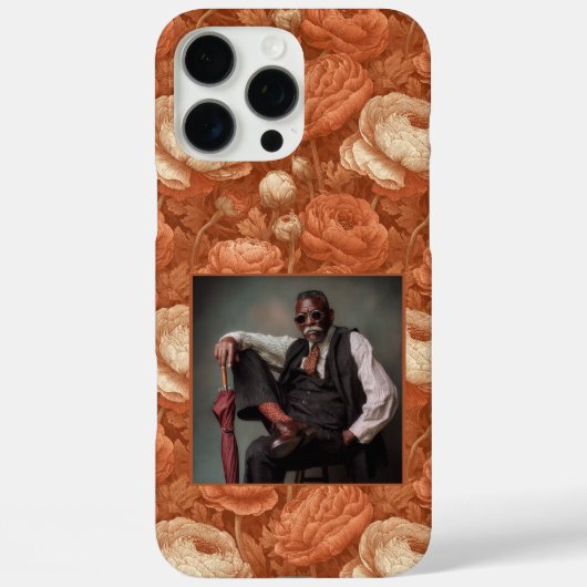 ラナンキュラスフラワーのメイド・オブ・オナーの特別なギフト カスタム Case-Mate iPhoneケース (裏面)