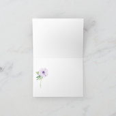 ラナンキュラス＆アネモネ オーダーメイド ブライダルシャワー サンキューカード (内部)