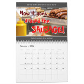 ラナ間抜けウェイとドイツ語学習者のための英語！ カレンダー (2月 2026)