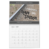 ラナ間抜けウェイとドイツ語学習者のための英語！ カレンダー (3月 2027)