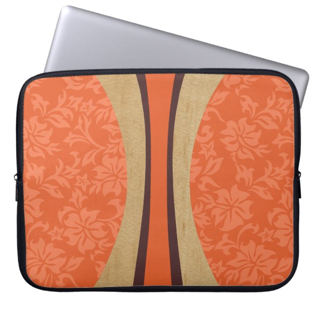 ラニアケアサーフボードハワイアンネオプレンウェツイット ラップトップスリーブ (正面)