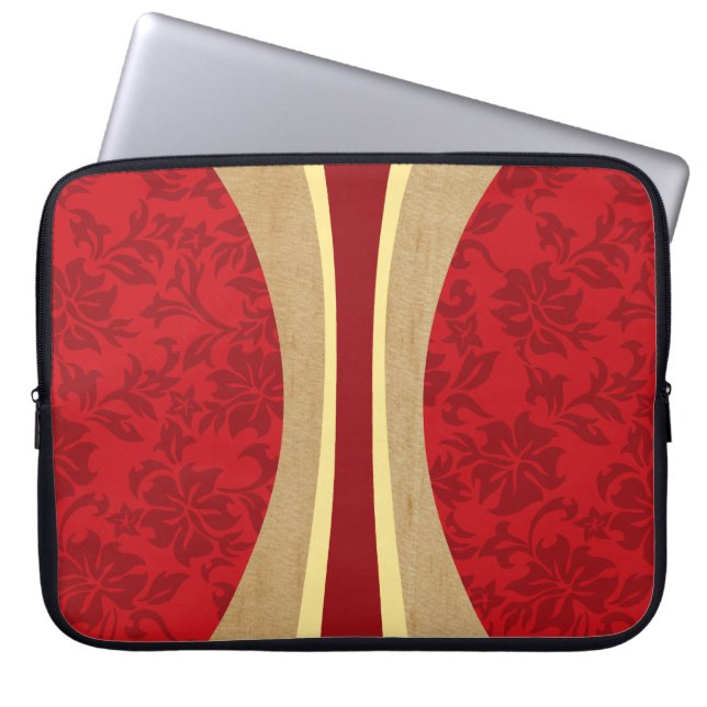 ラニアケアサーフボードハワイアンネオプレンウェツイット ラップトップスリーブ (正面)