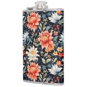 ラニア魅力的フローラルパターン–65293 フラスク (左)