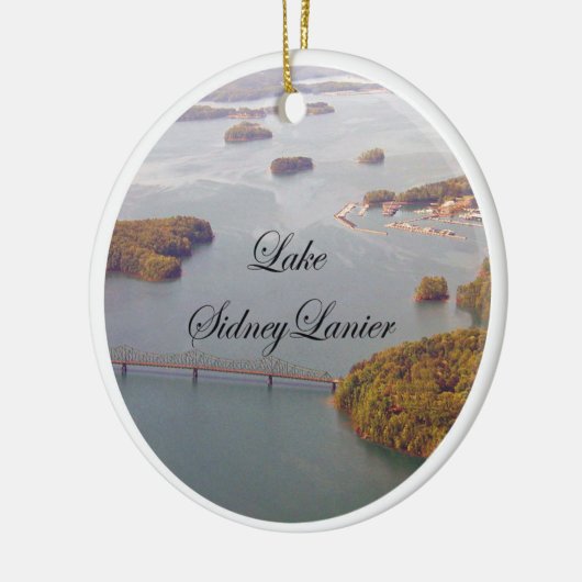 ラニエ湖、ラニエ湖グルジア、ラニエ湖 セラミックオーナメント (左)
