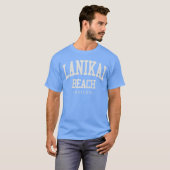 ラニカイ ビーチ カイルア オアフ島 ヴィンテージ 旅行 お土産 Tシャツ (正面フル)