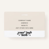 ラニカスタマイズヤード名タグイベントID （写真あり） バッジ (裏面)