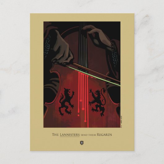 ラニスターがよろしく伝える ポストカード (正面)