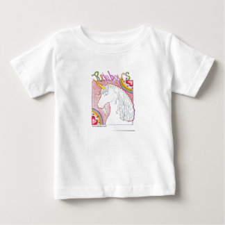 ラニボウUnicorn ベビーTシャツ
