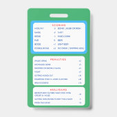 ラニヤールのスケジュール バッジ (Back)