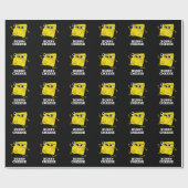 ラニーチーズフおもしろいードプンダークBG ラッピングペーパー (フラット)