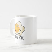 ラニー卵黄おもしろい食品卵プリン コーヒーマグカップ (正面左)