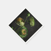 ラヌンカエレガントルス。 スタンダードカクテルナプキン (角)