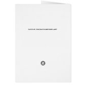 ラヌンキュラスとアイリスの水彩画 (裏面)