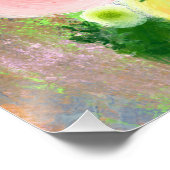 ラヌンキュラスカラフルブーケのポスター ポスター (コーナー)