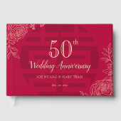 ラヌンク中国のル結婚ス記念日 ゲストブック (正面)