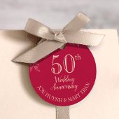 ラヌンク中国のル結婚ス記念日 フェイバータグ