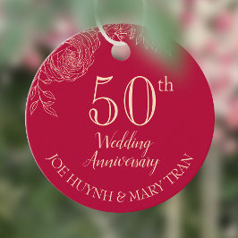 ラヌンク中国のル結婚ス記念日 フェイバータグ