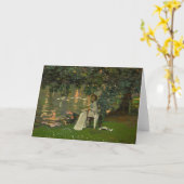 ラネラの木の下 | サー・ジョン・レイヴリー カード (黄色い花)