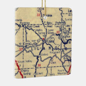 ラノTX 1945マップ セラミックオーナメント (右)