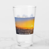 ラハイつるナ、マウイ、ビールグラスにルーズ タンブラーグラス (裏面)