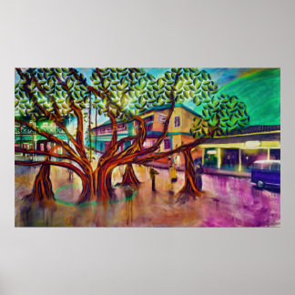 ラハイナバンヤンツリーオブライフ ポスター