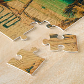 ラハイナマウイハワイレトロサンセットサミナーズ1960s ジグソーパズル (側面)