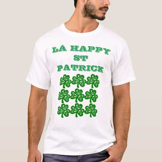 ラハッピーセントパトリック Tシャツ (正面)