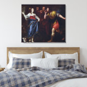 ラハブとジョシュアの使徒 キャンバスプリント (インサイチュ (寝室))