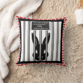 ラバおもしろいスハレ装飾用クッション クッション (ブランケット)