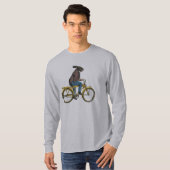 ラバおもしろいス自転車サイクリングスポーツTシャツ Tシャツ (正面フル)